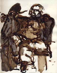26x21 Encre - Florence 2004
